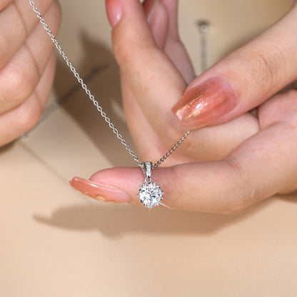 2ct diamond pendant necklace o chain holloway jewellery silver jewellery NZ