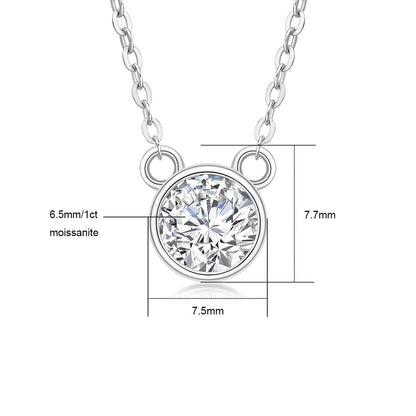Holloway Jewellery Moissanite Diamond Pendant