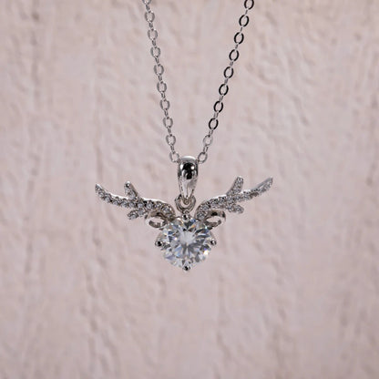 Moissanite Diamond Pendant Necklace Holloway Jewellery US