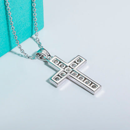 Silver Cross Necklace Holloway Jewellery USA
