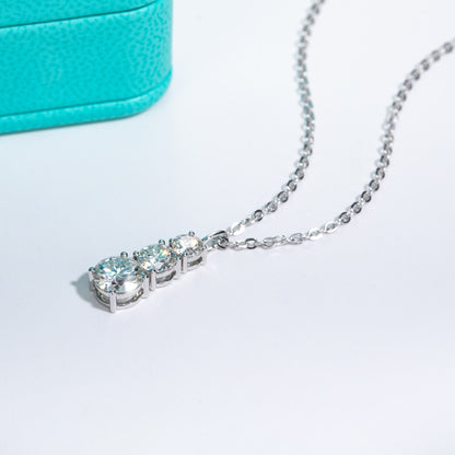 Moissanite Diamond Necklace Holloway Jewellery