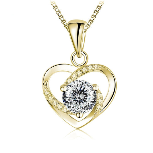 1 Carat Moissanite Diamond Necklace NZ