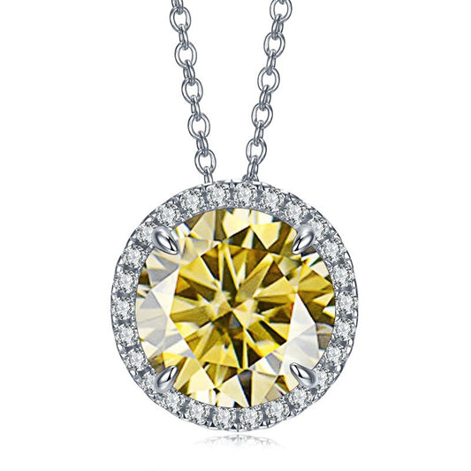 Holloway Jewellery Moissanite Sterling Silver Pendant
