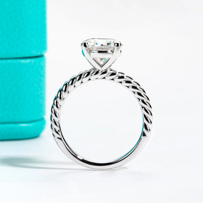 Free Shipping UK Moissanite Diamond Ring