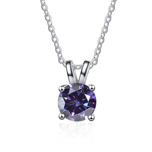Holloway Jewellery US 1 Carat Moissanite Diamond Pendant Necklace