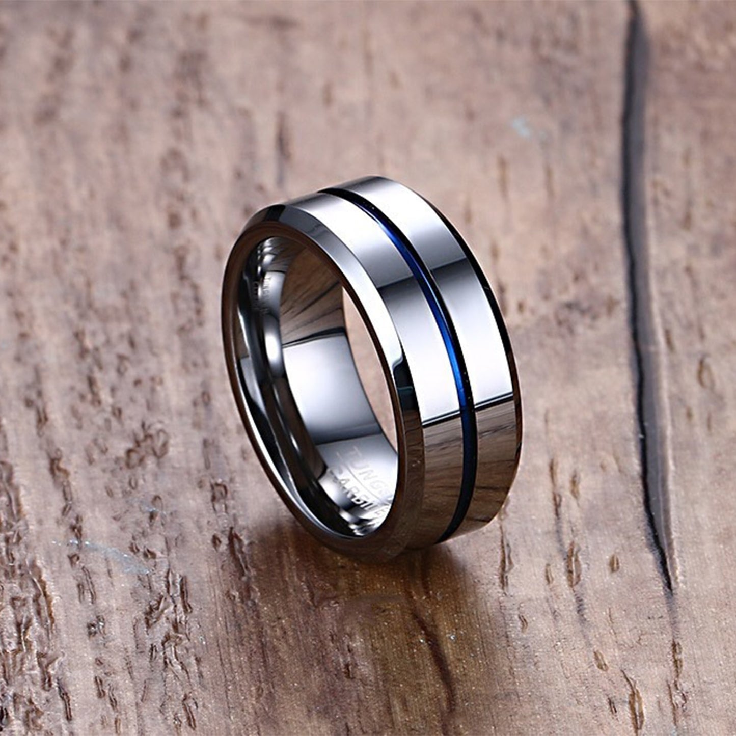Mens Tungsten Carbide Ring Free Shipping US