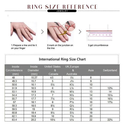 Holloway Jewellery UK Ring Size Chart