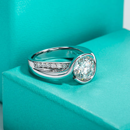 Moissanite Diamond Ring Free Shipping UK