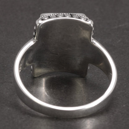 Holloway Jewellery  Mens Black Onyx Ring