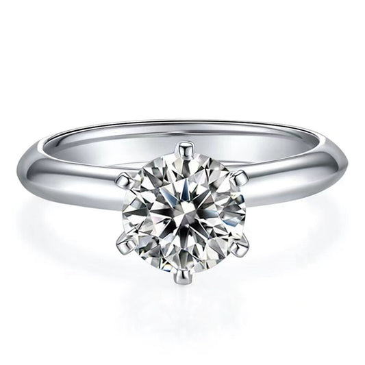 classic 6 claw solitaire ring Holloway Jewellery