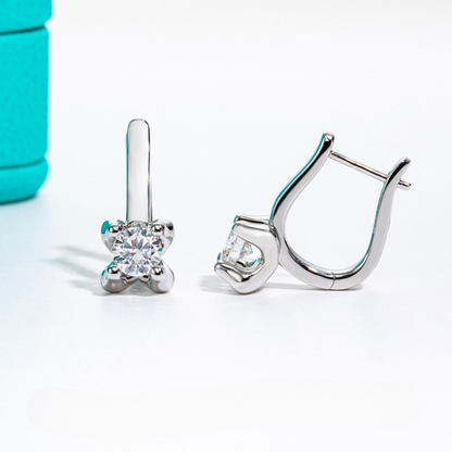 Moissanite Diamond Earrings Free Shipping US