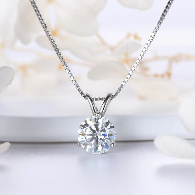 Moissanite Diamond Necklace Holloway Jewellery Australia