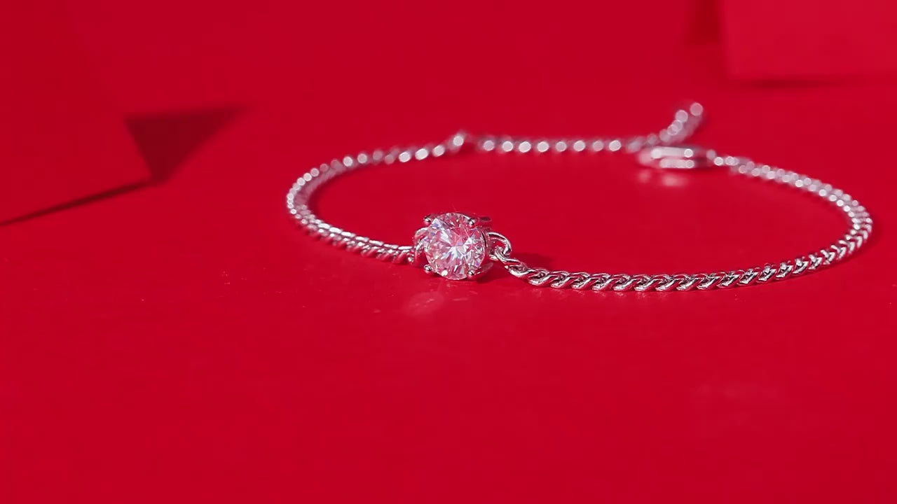 moissanite diamond bracelet Holloway Jewellery Video