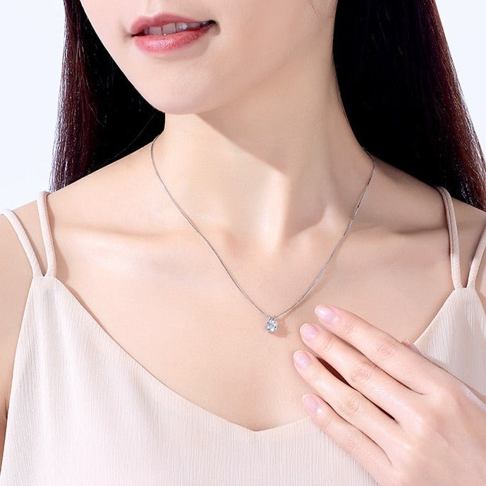 Moissanite Diamond Necklace New Zealand