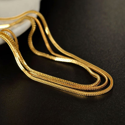Golden Sterling Silver Necklace Australia
