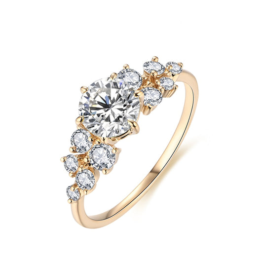 Moissanite Ring Gold Ring Holloway Jewellery UK