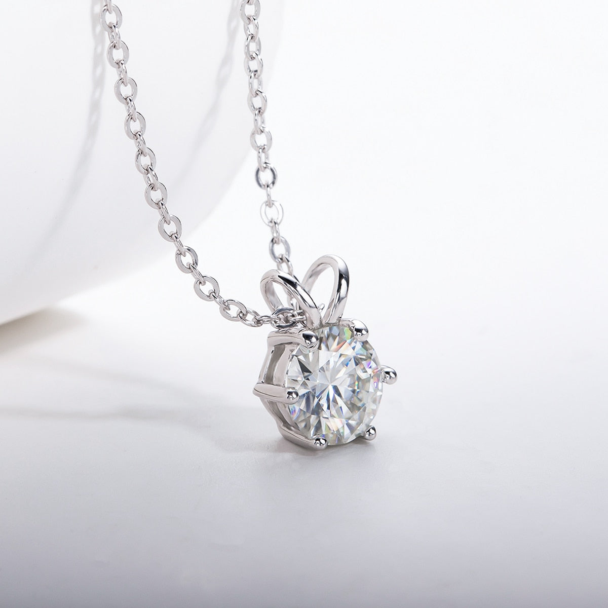 Mirage Circle Diamond Necklace 1/3ct – Steven Singer Jewelers