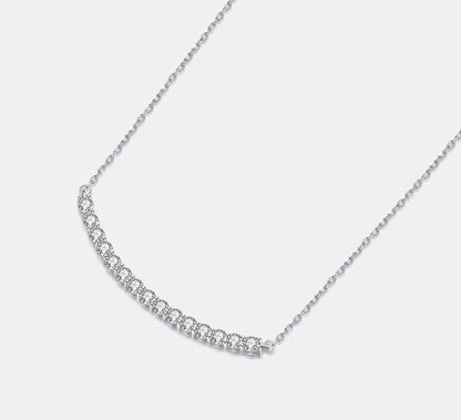 Womens Moissanite Diamond Necklace UK