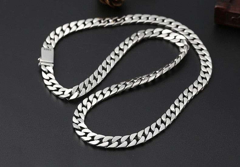 Mens Sterling Silver Chain Necklace Australia