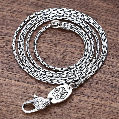 Mens Sterling Silver Necklace New Zealand